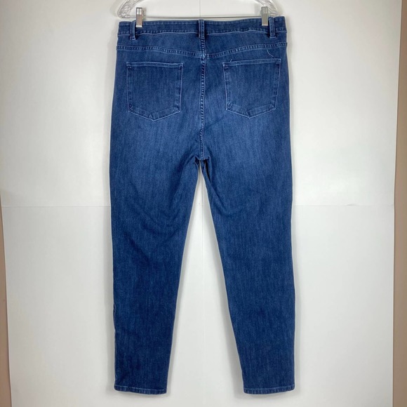 Soft Surroundings Skinny High Waist Jeans Sz L - Picture 2 of 7